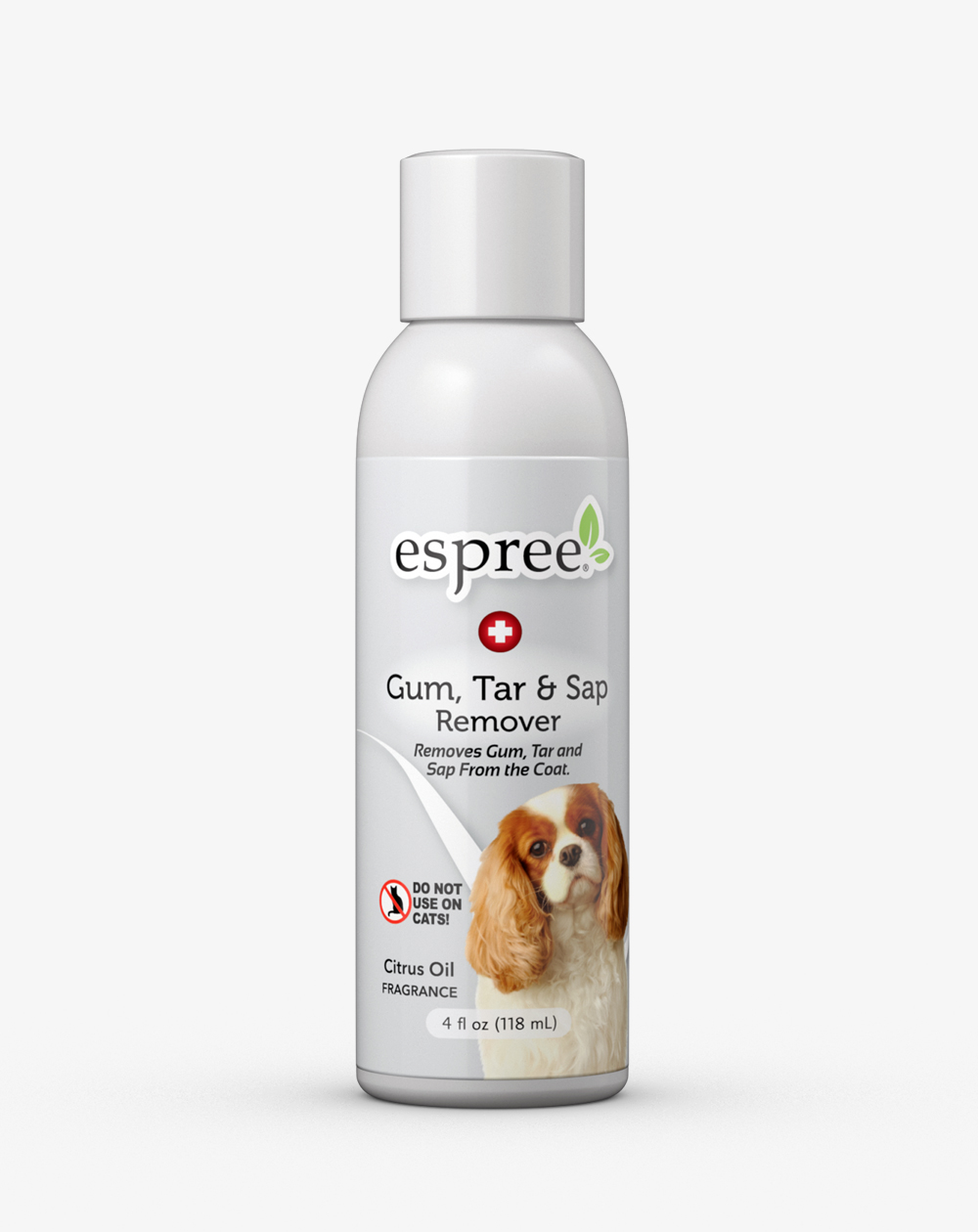 Dog spray that removes sticky messes that get into dog hair Espree